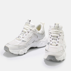 Sneakersy damskie z siatki na wysokiej platformie do kostki Buffalo Calzature 1630649 36 Biały/Srebrny (4061516519864) - obraz 4