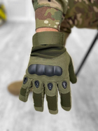 Тактические перчатки grip (зимние) Олива 2XL - изображение 1