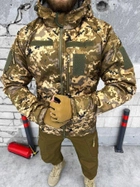 Зимова тактична куртка Softshell OMNI-HEAT піксель PARADIGMA 2XL - зображення 8