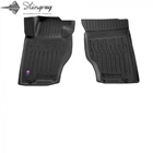 Автомобільні килимки поліки в салон на Kia Sorento 1 BL 02-09 передні чорні Stingray КІА Соренто АМ0046880