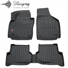 Автомобильные коврики в салон на Seat Altea XL 05-15 5шт черные Stingray Сеат Альтеа АМ0047110