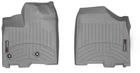 Автомобильные коврики в салон Weathertech на Toyota Sienna 13-20 передние серые Тойота Сиена WT0014034