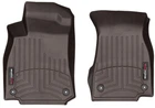 Автомобильные коврики в салон Weathertech на Audi A6 19- передние какао Ауди А6 WT0024597