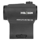 Коліматорний приціл (коліматор) Holosun HE403B-GR Elite Green Dot Sight з низьким кріпленням та високим - зображення 2