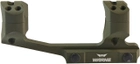 Крепление-моноблок Warne X-Skeleton Mount. d - 30 мм. Ultra High. Weaver/Picatinny. Зеленый - изображение 9