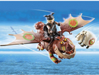 Zestaw figurek do zabawy Playmobil Dragon Racing Fishlegs And Meatlug (4008789707291) - obraz 2