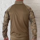 Тактическая рубашка Убакс Jandarma песок, размер XL, вставка темная - изображение 4