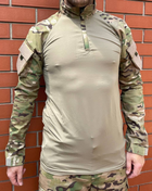 Тактична військова форма убакc + штани + кепка, мультикам, розмір M - зображення 5