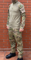 Тактическая военная форма, убакc + брюки + кепка, мультикам , размер XXL - изображение 4