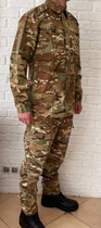 Летняя военная форма костюм, рубашка + брюки, мультикам, размер 3XL - изображение 1
