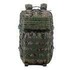 Тактический рюкзак Armour Tactical B1145 Oxford 900D (с системой MOLLE) 45 л Зеленый пиксель - изображение 1