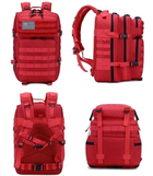 Тактический рюкзак Armour Tactical B1145 Oxford 900D (с системой MOLLE) 45 л Красный - изображение 7