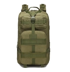 Тактичний штурмовий військовий рюкзак Armour Tactical B45 Oxford 600D (з системою MOLLE) 45 літрів Олива - зображення 2