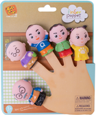 Zestaw zabawek na palce Askato Finger Puppets Family (6901440113463) - obraz 1