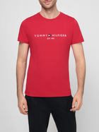 Koszulka męska Tommy Hilfiger MW0MW11797 L Czerwona (8720645717775) - obraz 1
