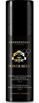 Pianka do twarzy DermoFuture Power Bees oczyszczająca z peelingiem enzymatycznym 2 w 1 150 ml (5901785004830) - obraz 1