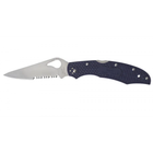 Нож Spyderco Byrd Cara Cara 2 полусерейтор Blue (1013-87.15.57) - изображение 1