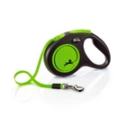 Рулетка-поводок New Neon M лента 5м/25кг, зеленый