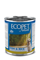 Вологий корм для собак Farmina Ecopet Natural Dog Fish & Rice з оселедцем