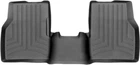 Автомобильные коврики в салон Weathertech на Jeep Compass 17- 2-й ряд черные Джип Компас WT0023097