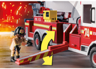 Zestaw figurek do zabawy Playmobil City Action Wóz strażacki z drabiną wieżową (4008789709356) - obraz 6