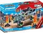 Zestaw do zabawy z figurką Playmobil Stunt Show Kaskader samochód wyścigowy (4008789710444) - obraz 1