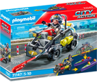 Ігровий набір з фігуркою Playmobil City Action Польовий квадроцикл спецпідрозділу (4008789711472) - зображення 1