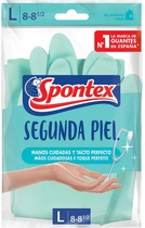 Медичні рукавички Spontex Second Skin Gloves Size L (8410404452381) - зображення 1