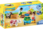 Zestaw figurek do zabawy Playmobil 1.2.3 Male gospodarstwo rolne (4008789711588) - obraz 1