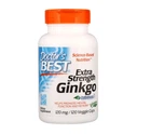 Натуральная добавка Doctor's Best Extra Strength Ginkgo 120 мг Капсулы