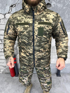 Зимова тактична куртка піксель lieutenant 4XL - зображення 8