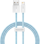 Kabel Baseus Dynamic Series Fast Charging Data Cable USB to IP 2.4 A 2 m Niebieski (CALD000503) - obraz 1