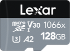 Карта пам'яті Lexar High-Performance 1066x microSDXC 128GB Class 10 UHS-I A2 V30 U3 (LMS1066128G-BNANG) - зображення 1