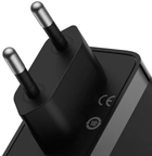 Мережевий зарядний пристрій Baseus GaN5 Pro 140W (2 x Type-C + USB) + Кабель Type-C + Type-C) Black (CCGP100201) - зображення 6