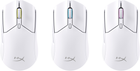 Mysz HyperX Pulsefire Haste 2 Wireless White (6N0A9AA) - obraz 7