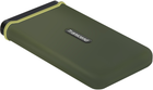 Dysk SSD Transcend ESD380C 1TB USB 3.1 Type-C 3D NAND TLC Military Green (TS1TESD380C) Zewnętrzny - obraz 5