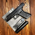 Страйкбольний пістолет Glock 17, пістолет на кульках, 6мм, AirSoft - зображення 6