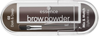 Zestaw do stylizacji brwi z pędzelkiem Essence Brow Powder Set 02 Dark & Deep 2.3 g (4059729271211) - obraz 1