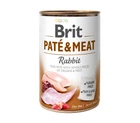 Вологий корм для собак Brit Pate & Meat Dog з м'ясом кролика