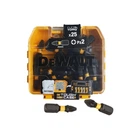 Набор бит DeWALT EXTREME FLEXTORQ, Pz2, L= 25 мм, 25 шт, кейс (DT70556T)