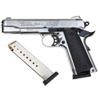 Сигнальный стартовый пистолет Kuzey 911 Chrome Engraved с дополнительным магазином - изображение 3