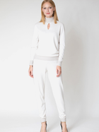 Spodnie damskie Deni Cler Milano T-Dc-554D-0N-20-11-1 44 Białe (3300000759180) - obraz 3