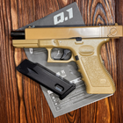 Страйкбольный пистолет Glock 17, пистолет на пульках, 6мм - изображение 5