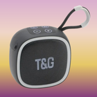 Портативная Bluetooth колонка TG659 BT/USB/TF/FM 5W с ремешком Black