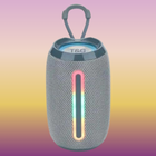 Портативна Bluetooth колонка TG653 USB/TF 5W з ремінцем Grey