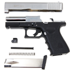 Сигнальный стартовый пистолет Kuzey GN 19 Chrome + дополнительный магазин + пачка патронов Ozkursan 9мм - изображение 8