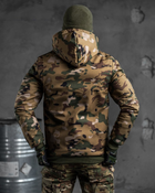 Тактична куртка SoftShell на овчині мультикам M - зображення 5