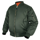 Куртка літна US BASIC MA1® FLIGHT JACKET Олива M - зображення 5