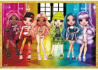Набір пазлів Trefl Rainbow High Колекція модних ляльок 10 в 1 329 деталей (5900511960006) - зображення 3