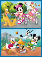 Zestaw puzzli Trefl Mickey and Friends Poznaj bohaterów Disney 27.5 x 20.5 cm 2 x 78 elementów (5900511933444) - obraz 5